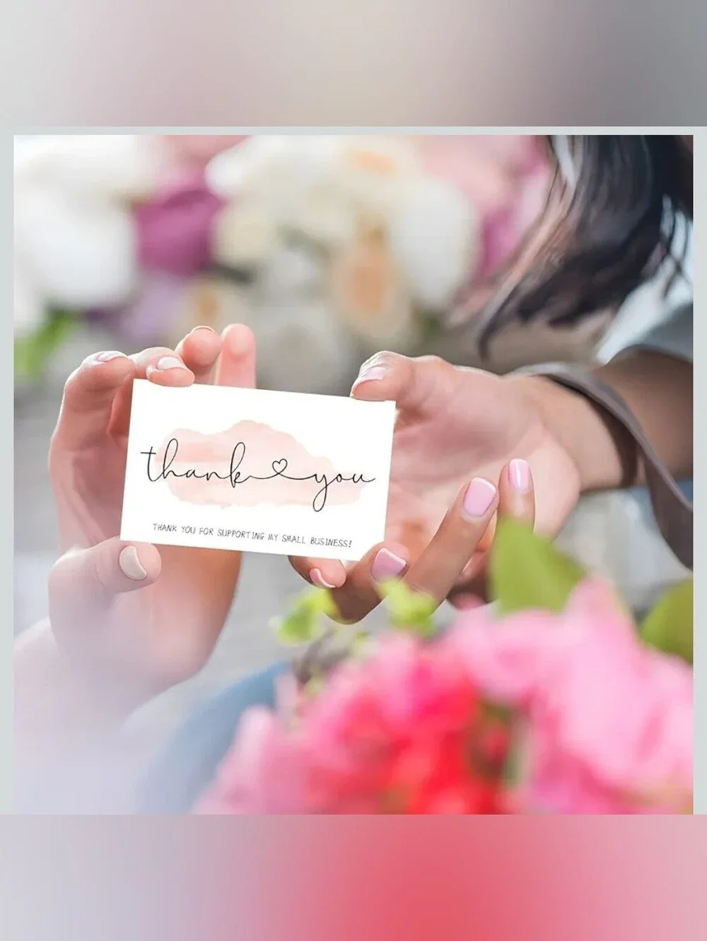 300 COUNT - Thank You Note Cards - for your Poshmark Business